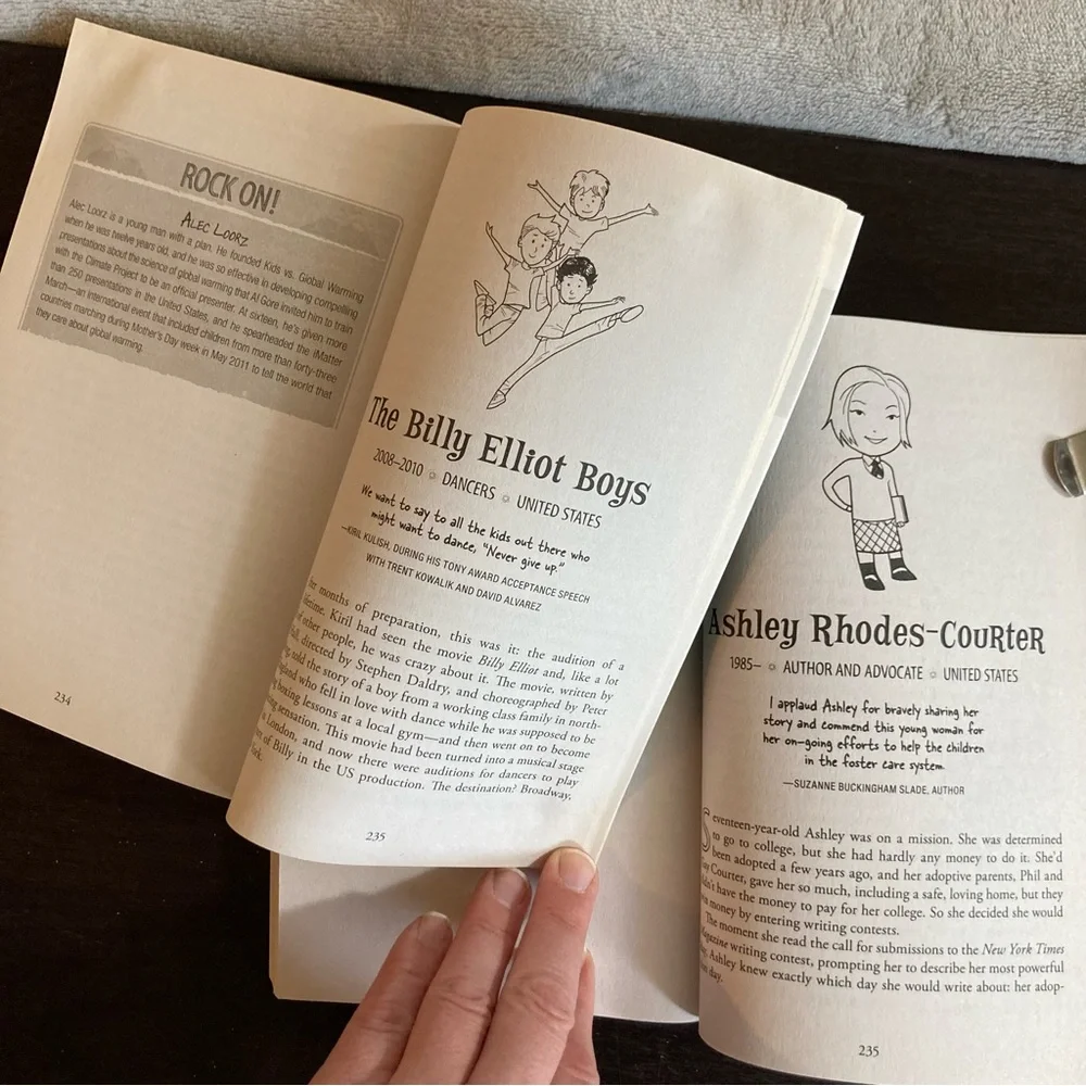 Boys & Girls bio books